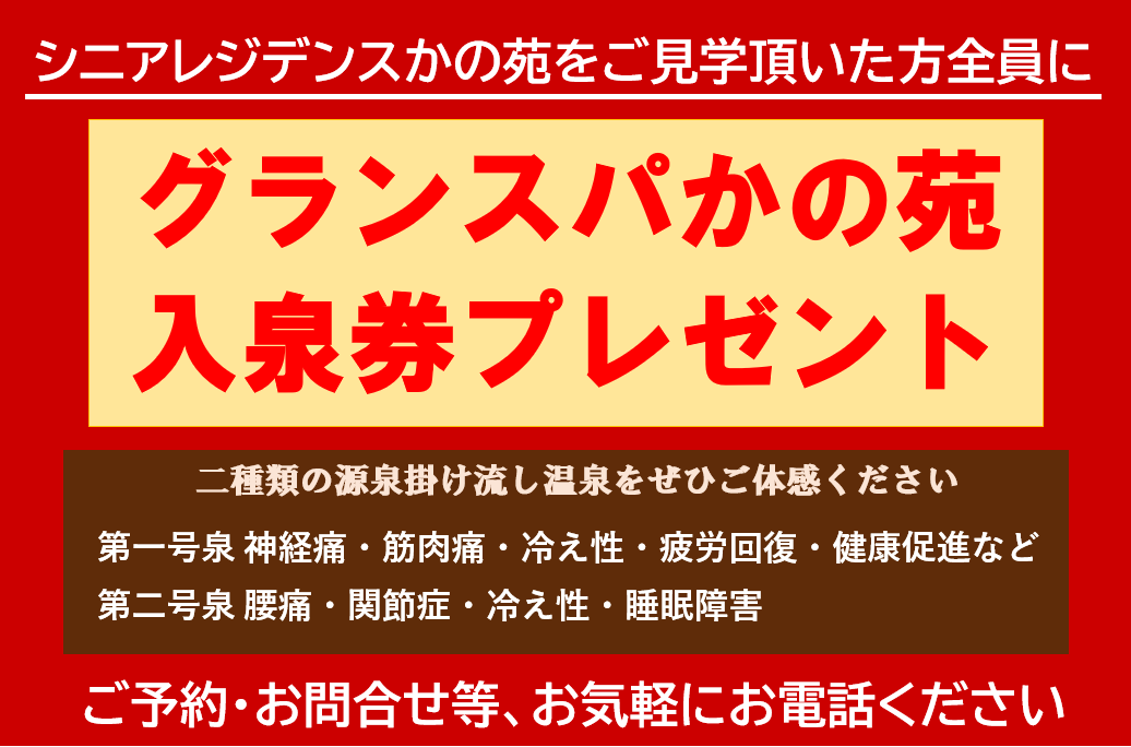 レジデンス入泉券